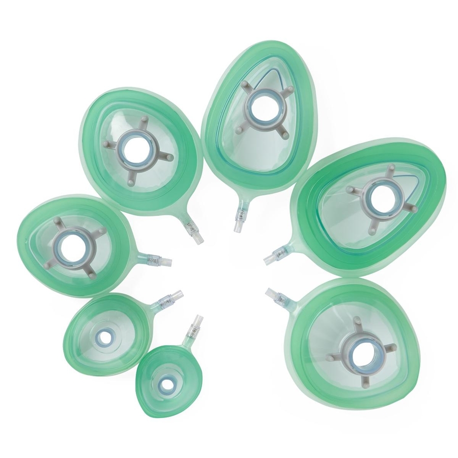 Group of anesthesia masks